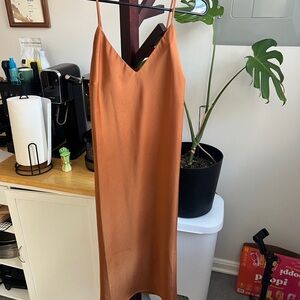 a new day Women's Orange Maxi Dress